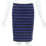 Blue Cotton Prada Skirt