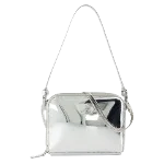 Metallic Leather Courrèges Shoulder Bag