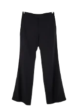 Black Wool Mugler Pants