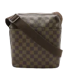 Brown Canvas Louis Vuitton Trotteur