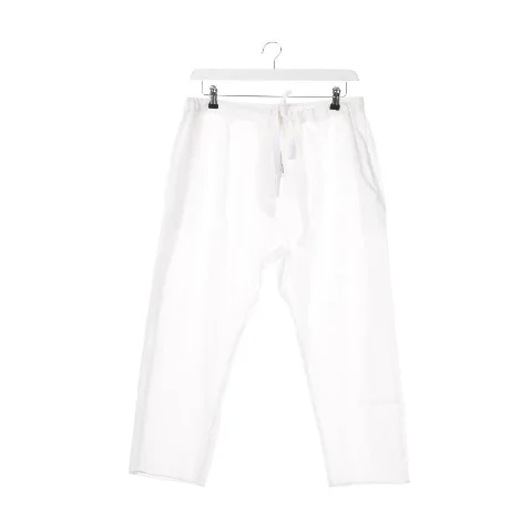 White Cotton Zimmermann Pants