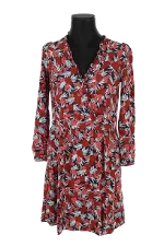 Red Viscose Des petits hauts Dress