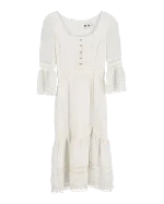 White Silk Temperley London Dress