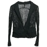 Black Cotton Roberto Cavalli Blazer