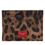 Brown Coated canvas Dolce & Gabbana Wallet