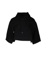 Black Wool Comme des Garçons Jacket