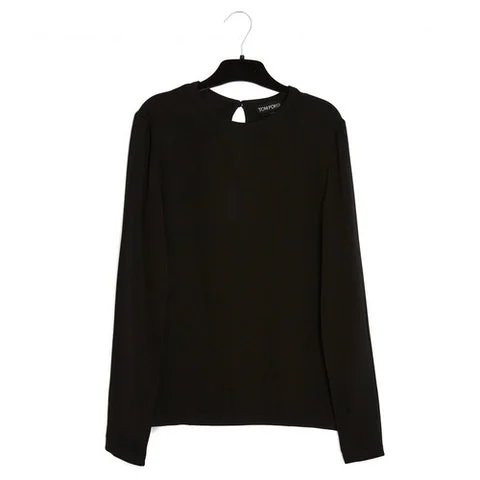 Black Polyester Tom Ford Top