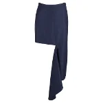 Blue Wool Balenciaga Skirt