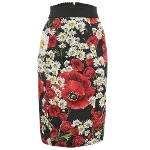 Black Cotton Dolce & Gabbana Skirt