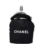 Black Canvas Chanel Backpack