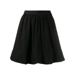 Black Cotton Comme des Garçons Skirt