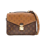 Brown Canvas Louis Vuitton Pochette Métis