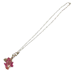 Pink Metal Salvatore Ferragamo Necklace