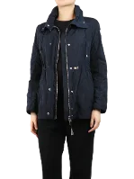 Navy Polyester Moncler Jacket