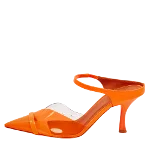 Orange Leather Malone Souliers Mules