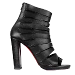 Black Leather Christian Louboutin Boots