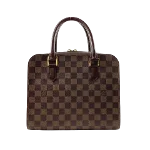 Brown Canvas Louis Vuitton Triana