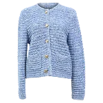 Blue Cotton Ba&sh Cardigan