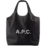 Black Plastic A.P.C. Handbag