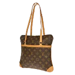 Brown Canvas Louis Vuitton Coussin