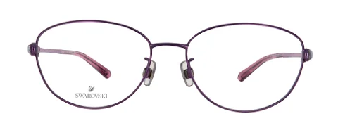 Purple Metal Swaroski Sunglasses