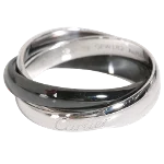 Silver White Gold Cartier Ring