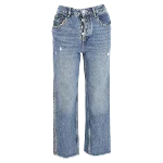 Blue Cotton Maje Jeans