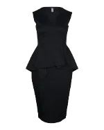 Black Cotton Sportmax Dress