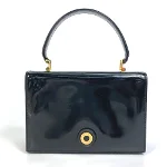 Black Leather Tiffany & Co. Shoulder Bag