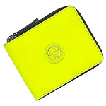 Yellow Leather Versace Wallet