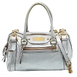 Grey Leather Dolce & Gabbana Handbag