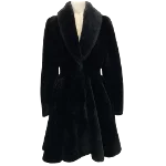 Black Fur Alaïa Coat