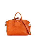 Orange Leather Givenchy Antigona