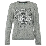 Grey Cotton Kenzo Sweatshirt