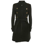 Black Fabric Gucci Coat