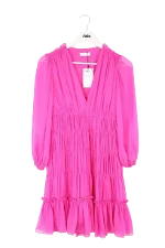 Pink Polyester Sandro Dress