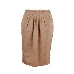 Brown Polyester Nina Ricci Skirt