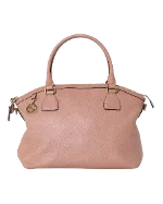 Pink Leather Gucci Handbag