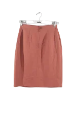 Brown Linen Kenzo Skirt