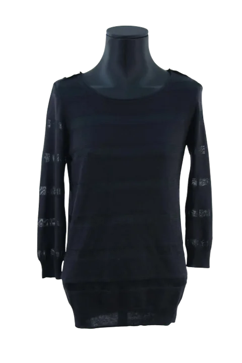 Black Silk Kenzo Sweater