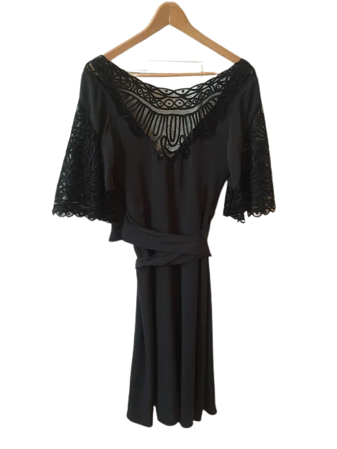 Black Fabric Temperley London Dress