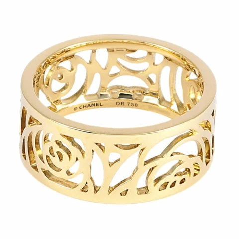 Yellow Yellow Gold Chanel Ring