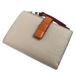 Beige Leather Loewe Wallet