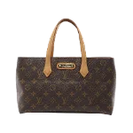 Brown Canvas Louis Vuitton Wilshire