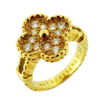 Gold Yellow Gold Van Cleef and Arpels Ring