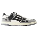 Grey Leather Amiri Sneakers