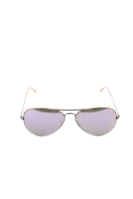 Pink Metal Ray-Ban Sunglasses