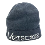 Black Fabric Versace Hat