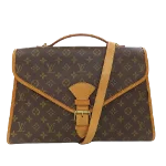 Brown Canvas Louis Vuitton Beverly