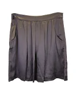 Grey Silk Hugo Boss Skirt